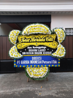 Papan Bunga Duka di Picung